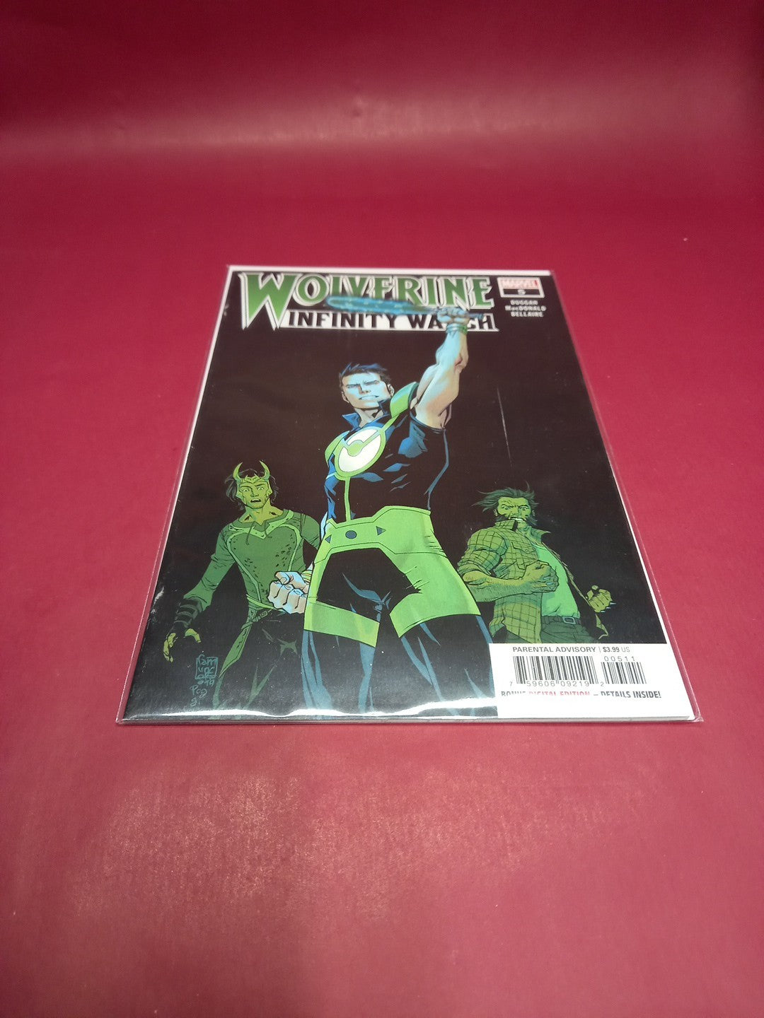 Marvel Comics:  WOLVERINE INFINITY WATCH #5  Aug 2019 
