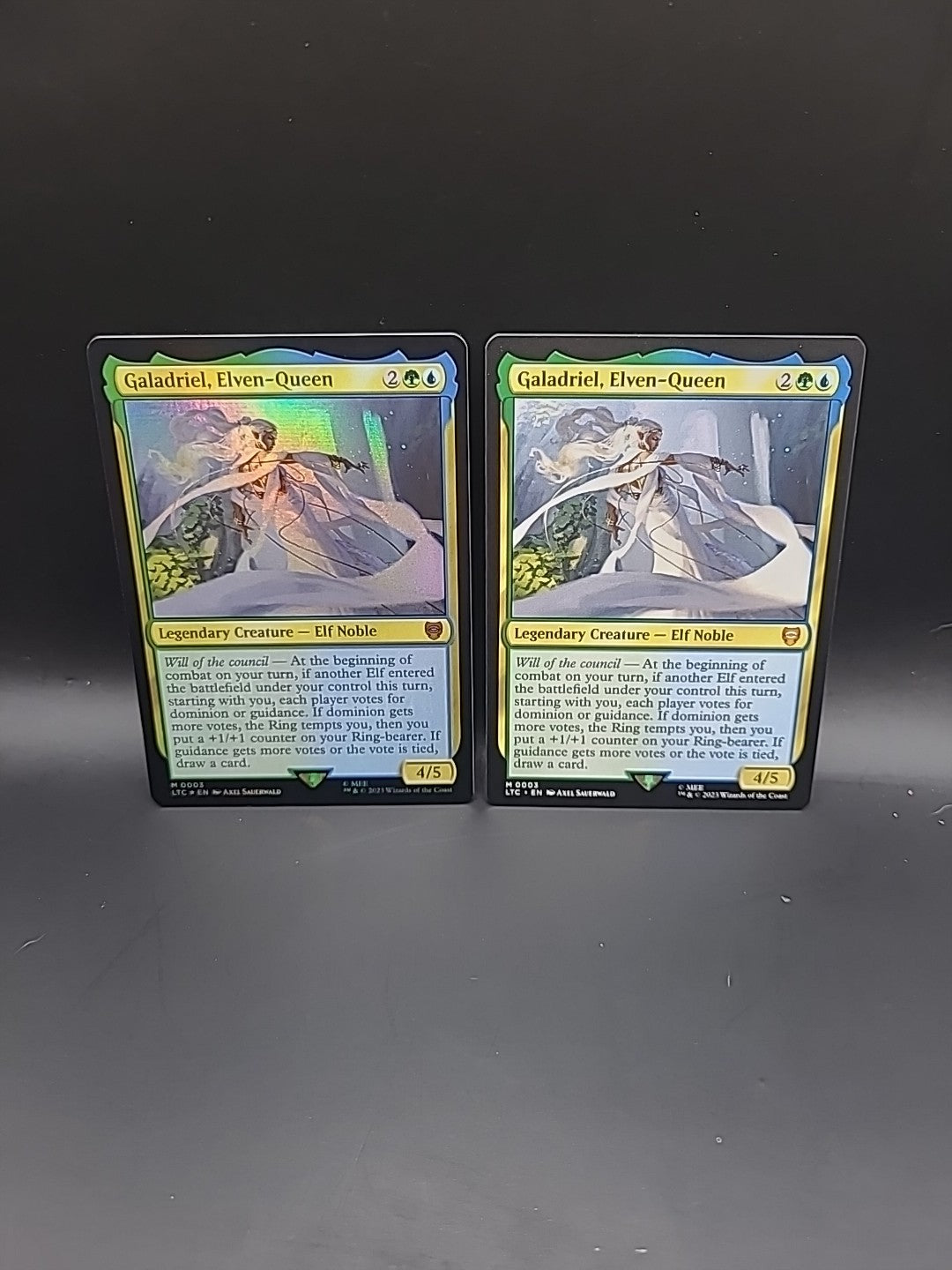 MTG LTC 0003 - “Galadriel, Elven-Queen” - Foil & Regular