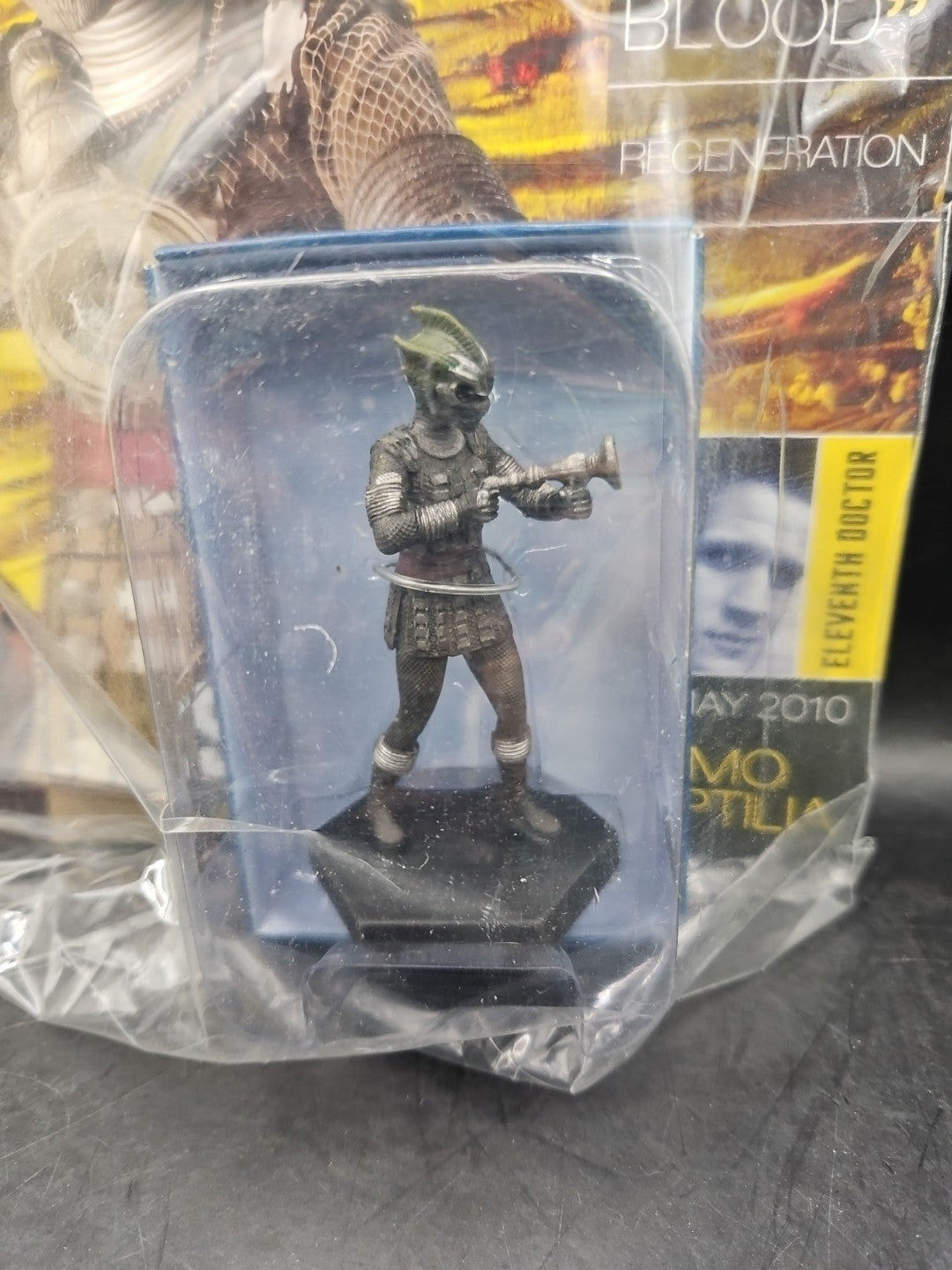 SILURIAN WARRIOR  Part #5 Eaglemoss BBC Doctor Who Figurine Collection - New