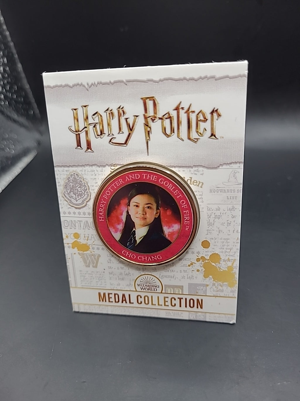 RARE HARRY POTTER MEDAL COIN IN CARD THE GOBLET OF FIRE CHO CHANG ROWLING