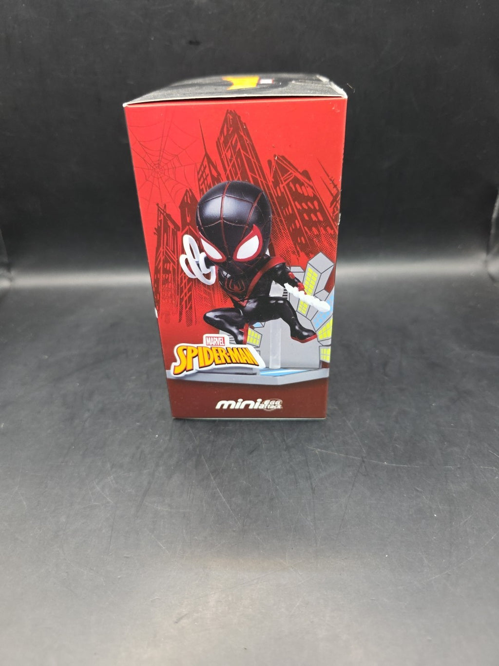 Marvel Miles Morales Mini Egg Attack Series 8cm Figure By Beast Kingdom
