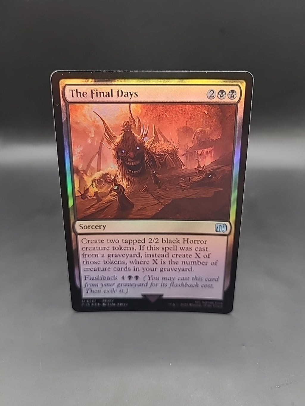 The Final Days 0101 Uncommon Foil Final Fantasy MTG