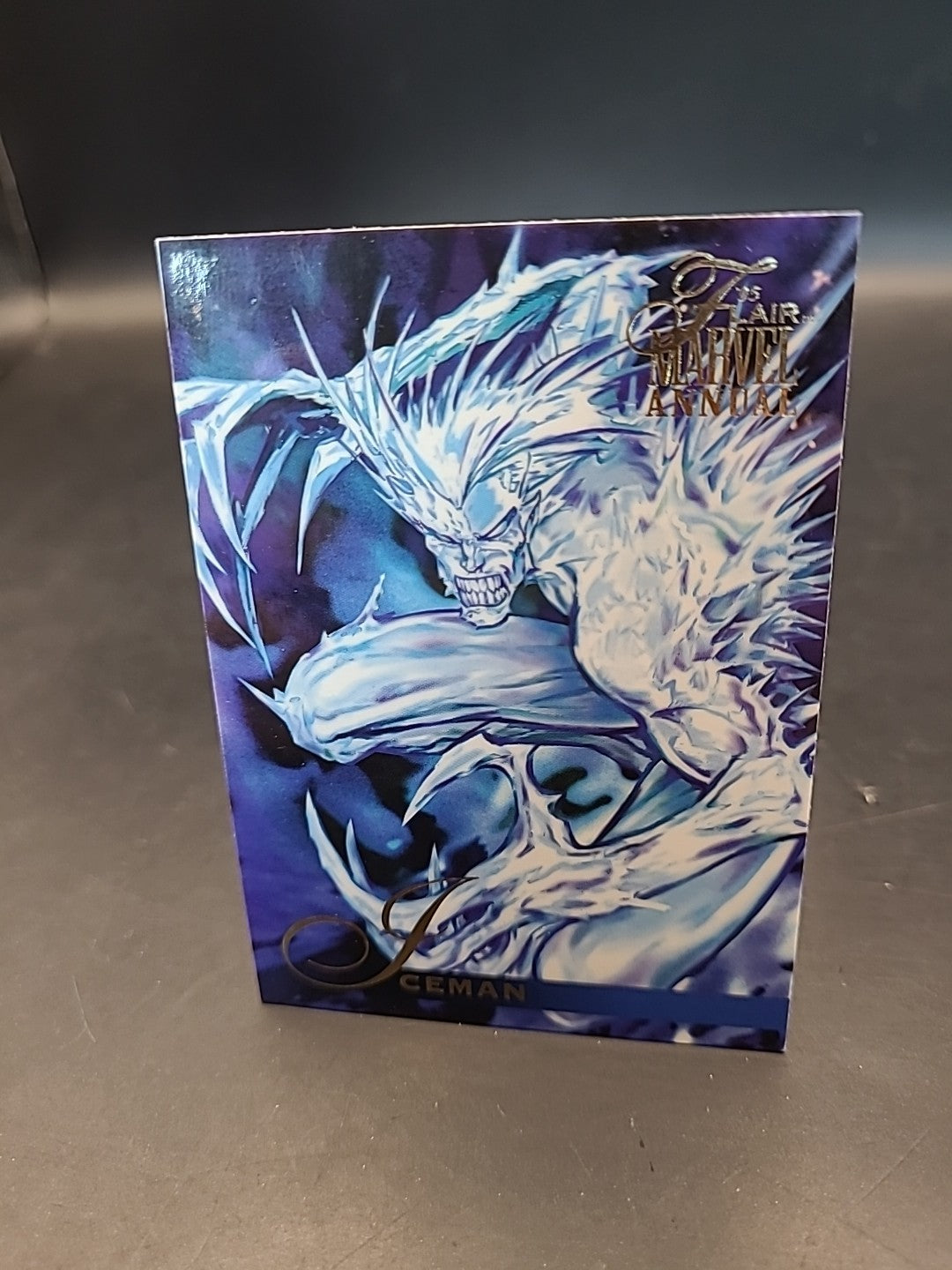 Flair '95 Marvel Annual Fleer 1995 Iceman No.6