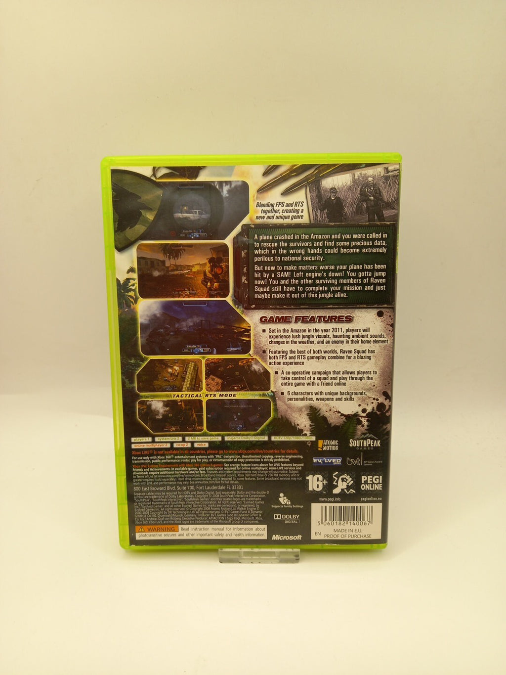 Raven Squad Xbox 360 Game - PAL