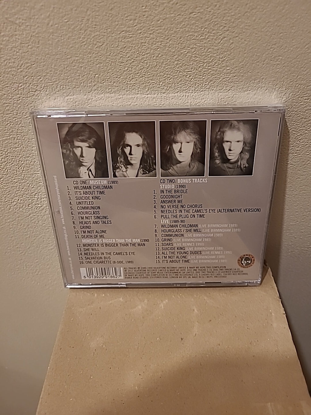 MARY MY HOPE - MUSEUM EXPANDED 2CD EDITION (CD ALBUM) NEW AND SEALED