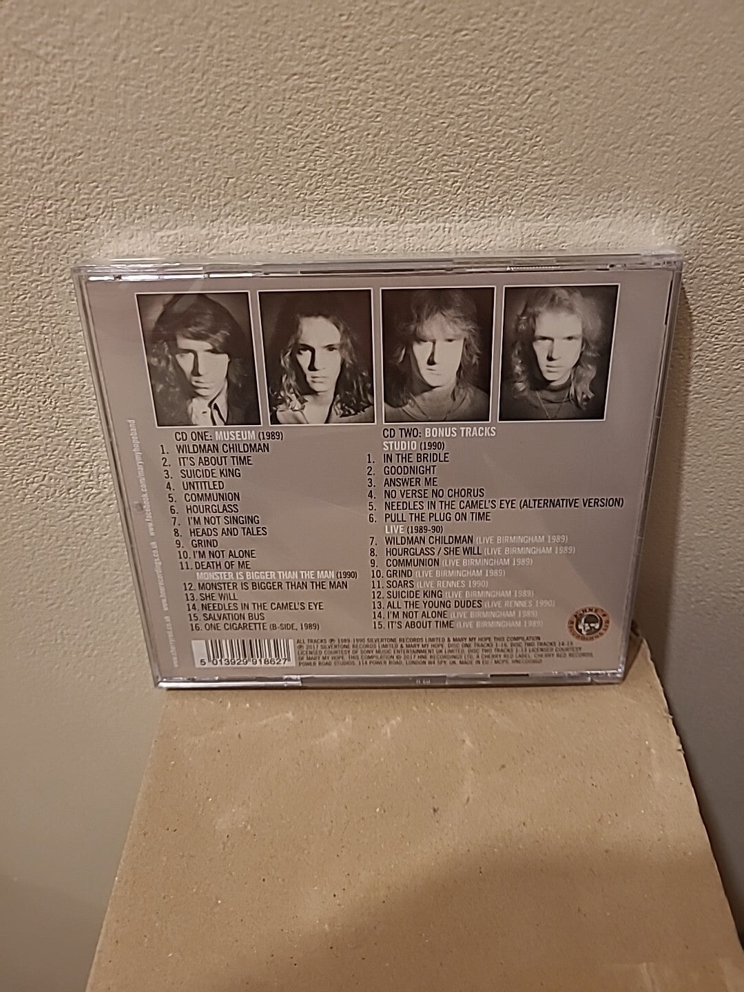 MARY MY HOPE - MUSEUM EXPANDED 2CD EDITION (CD ALBUM) NEW AND SEALED