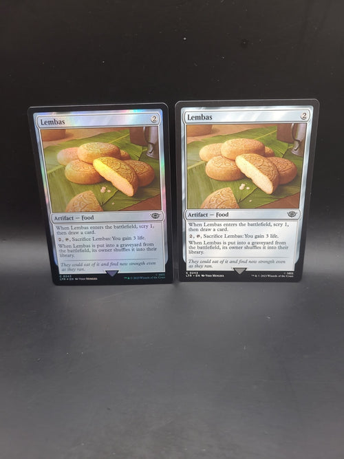 2x Lembas - Universes Beyond: LTR (1 Foil/1 Regular) - MTG - C 0243
