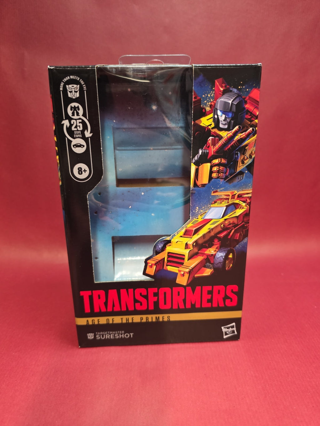 Transformers Age of the Primes Deluxe Class Targetmaster Sureshot Action Figure