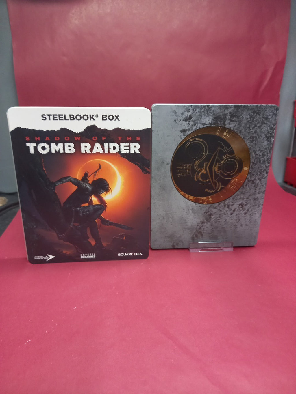 SHADOW OF TOMB RAIDER LIMITED EDITION STEEL BOOK NO GAME BRAND NEW FREE UK P&P