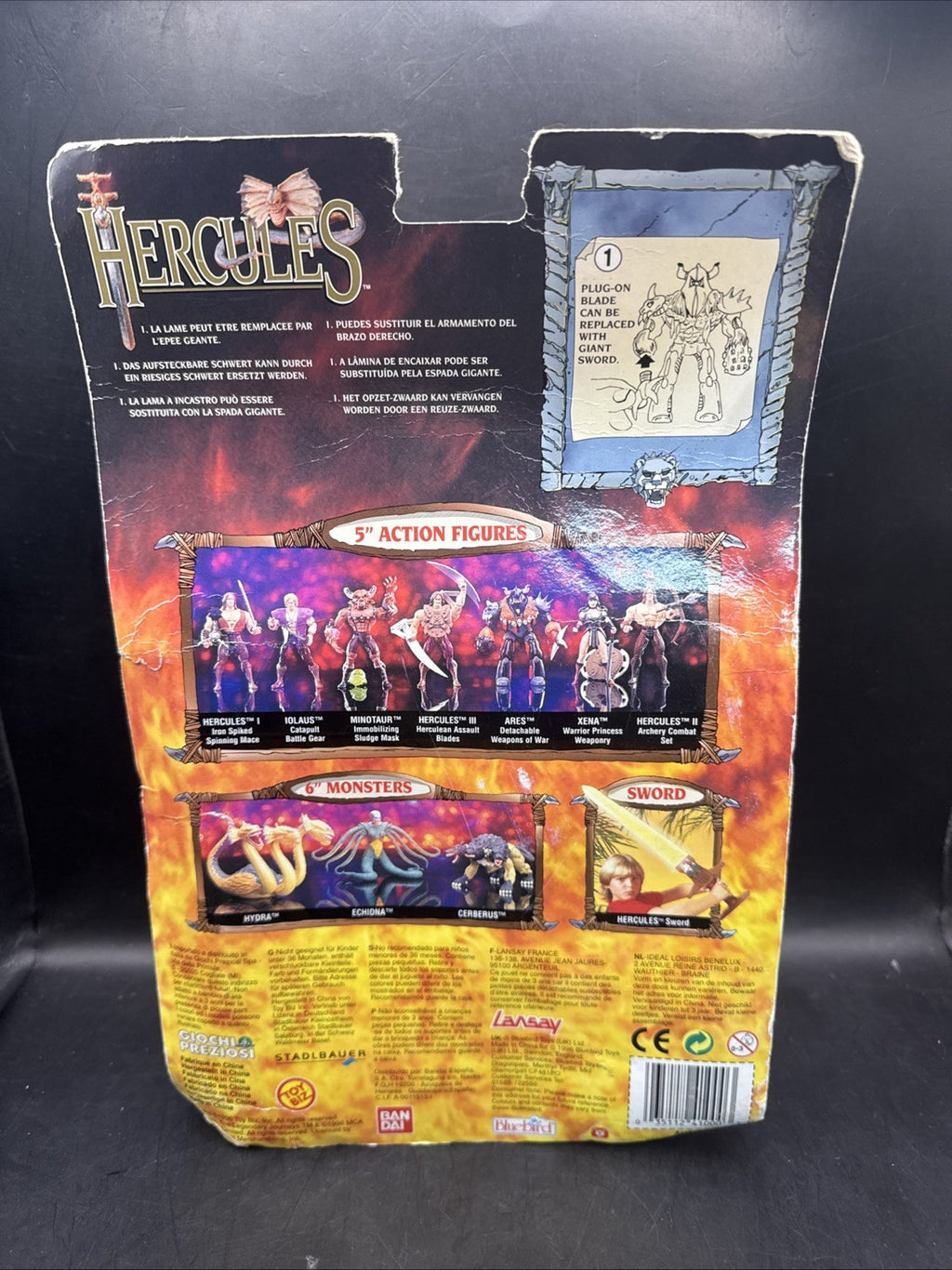 Hercules - Ares Action Figure - 1996 ToyBiz