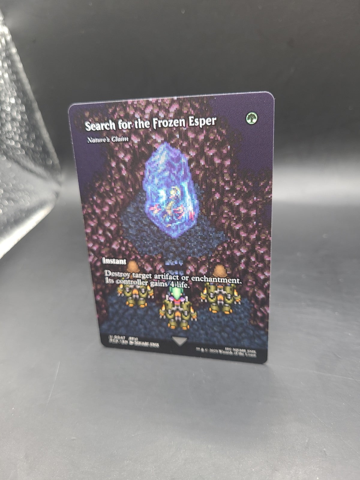 Search For The Frozen Esper (Borderless Foil) FIN U 0047 Mtg NM