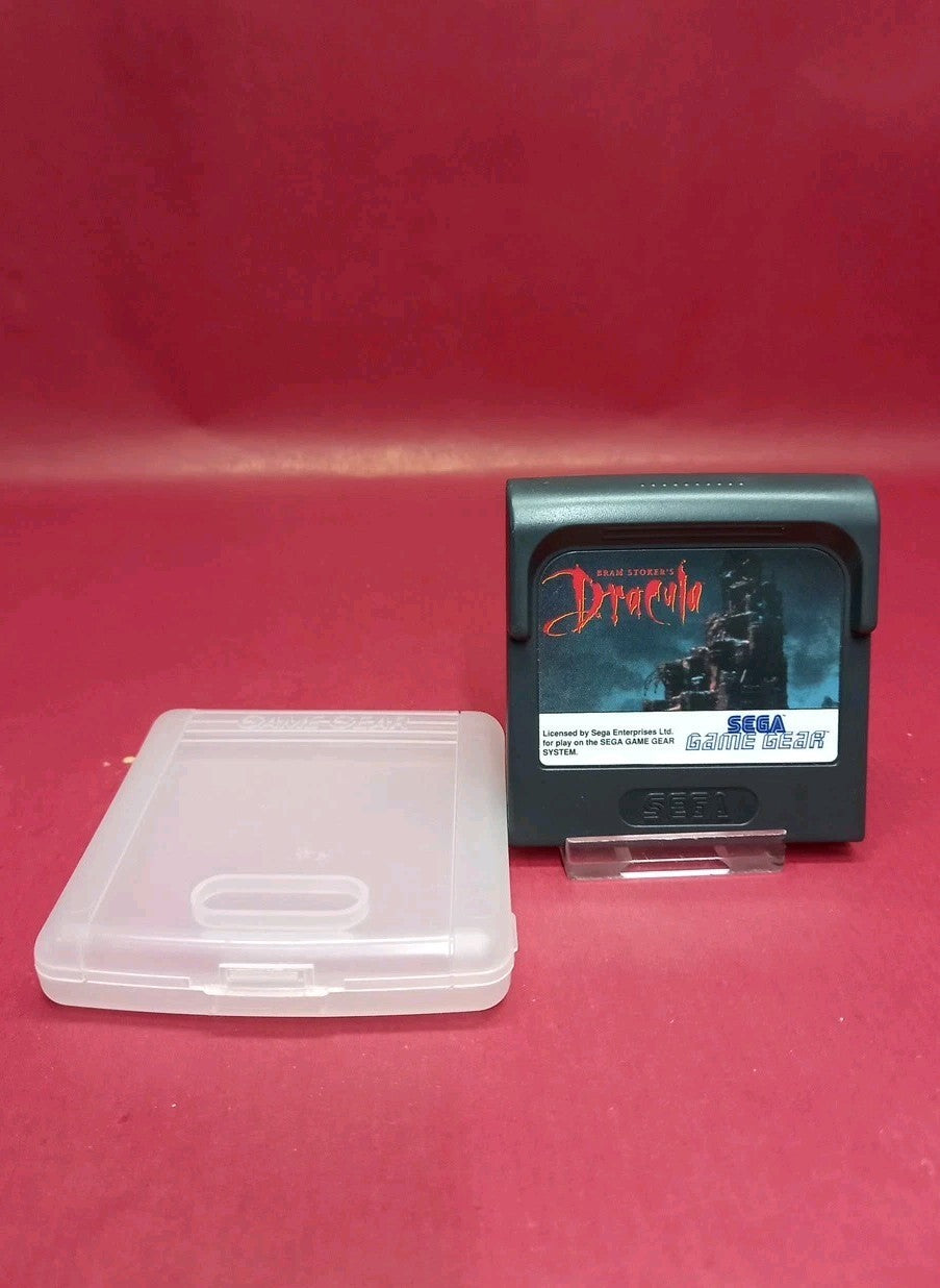 Sega Game Gear - Bram Stoker's Dracula Cart and clam shell 