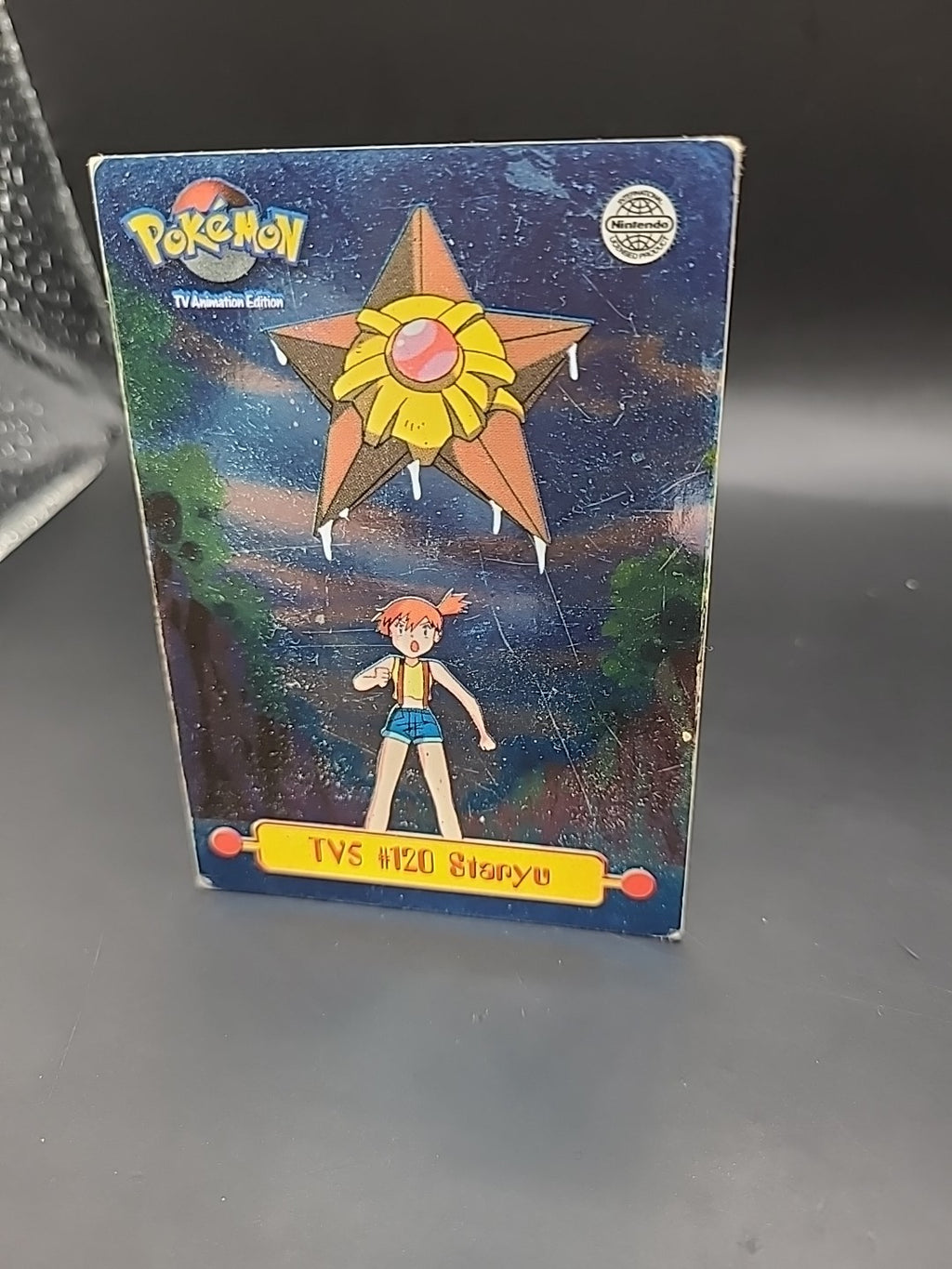 Pokemon TV5 120 Staryu Foil Card HP