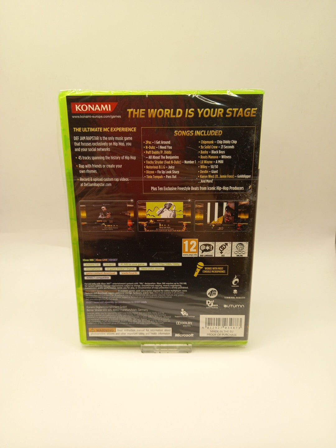 Def Jam Rapstar Xbox 360 Game - New And Sealed