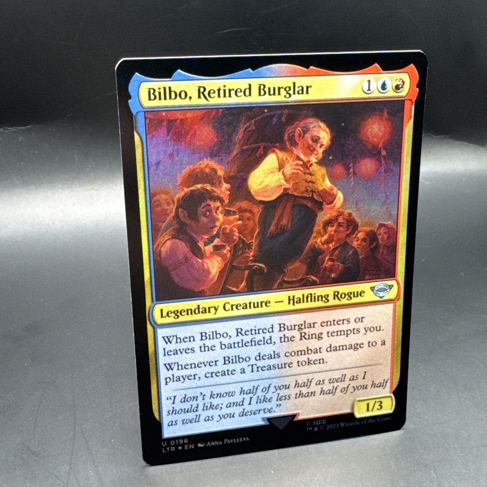 MTG Bilbo, Retired Burglar FOIL LTR U0196