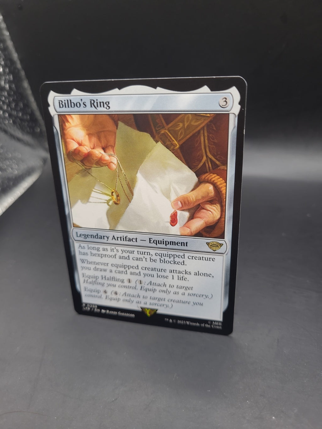 MTG Bilbo's Ring 0298 [Tales of Middle-Earth, Near Mint] lotr
