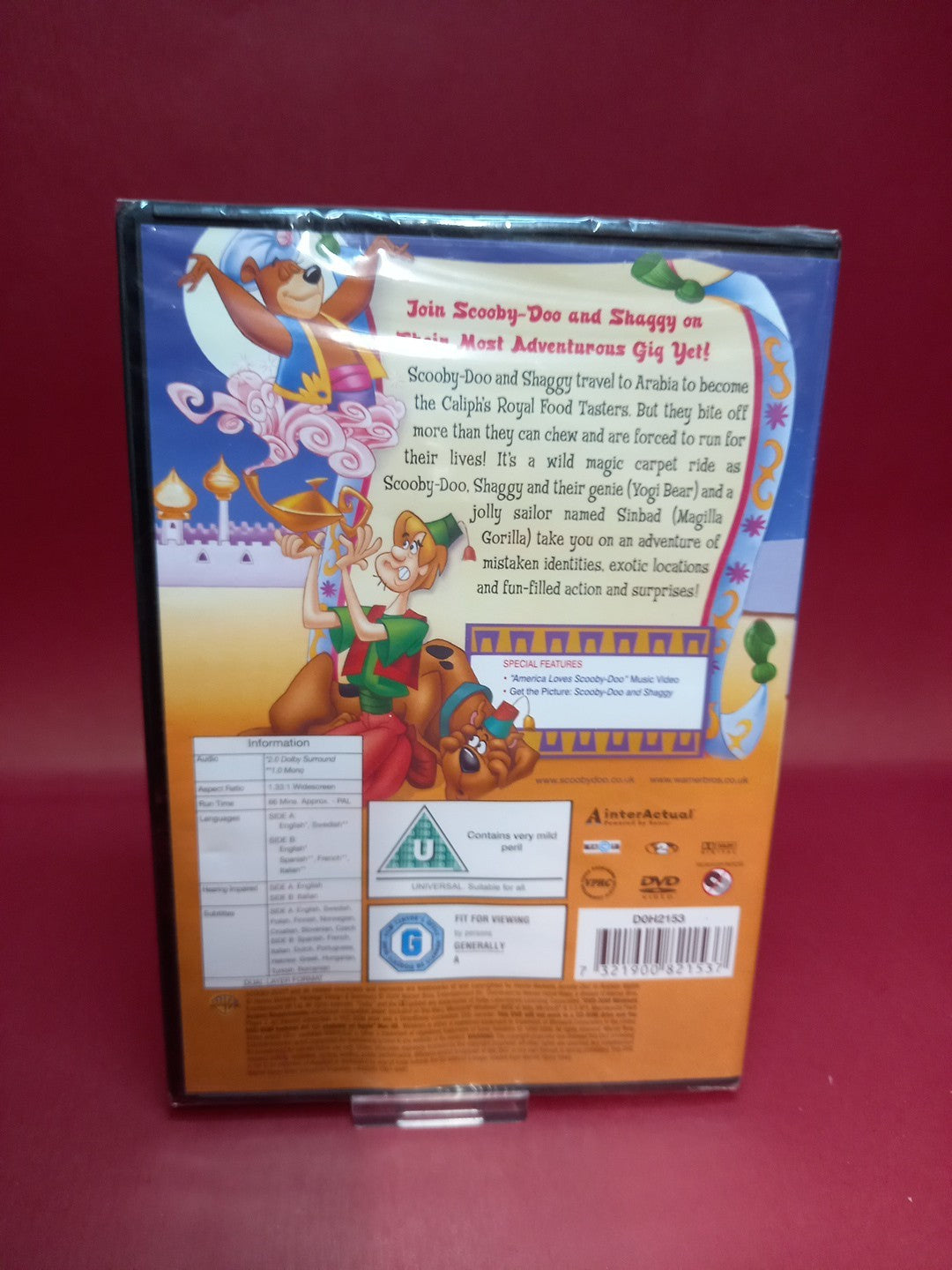 Scooby-Doo In Arabian Nights (DVD, 2004)