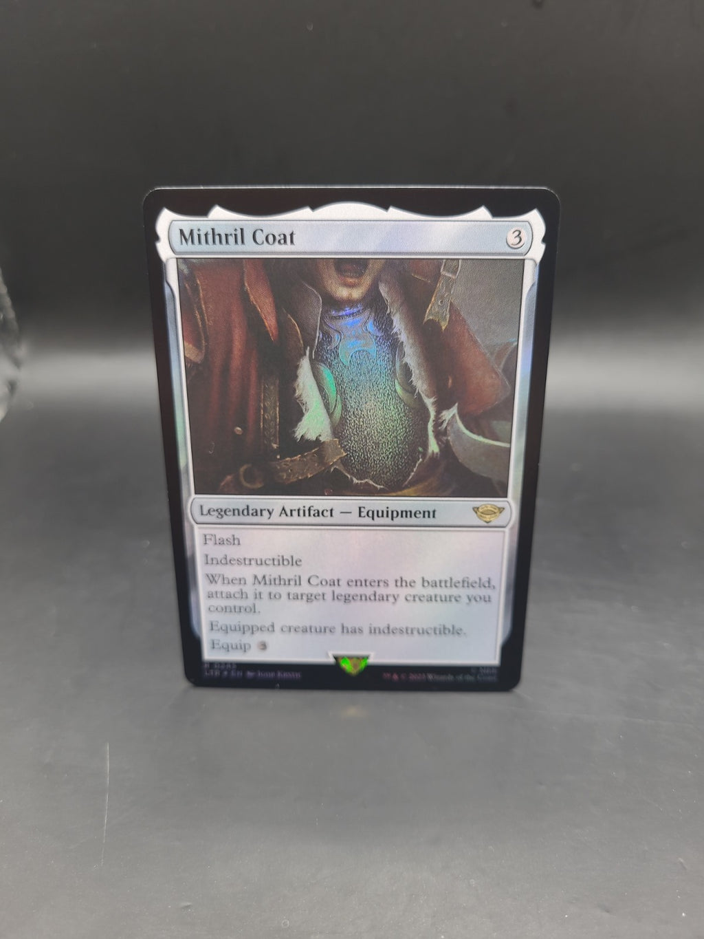 Mithril Coat *FOIL* (Near Mint/Mint) | LOTR: Tales Of Middle Earth | MTG R 0245