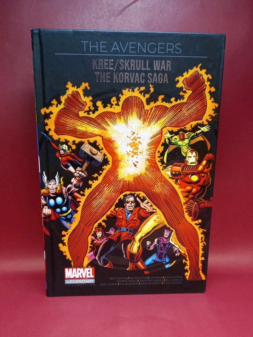The Avengers Kree/Skull War, The Korvac Saga.  Marvel Legendary Hardcover