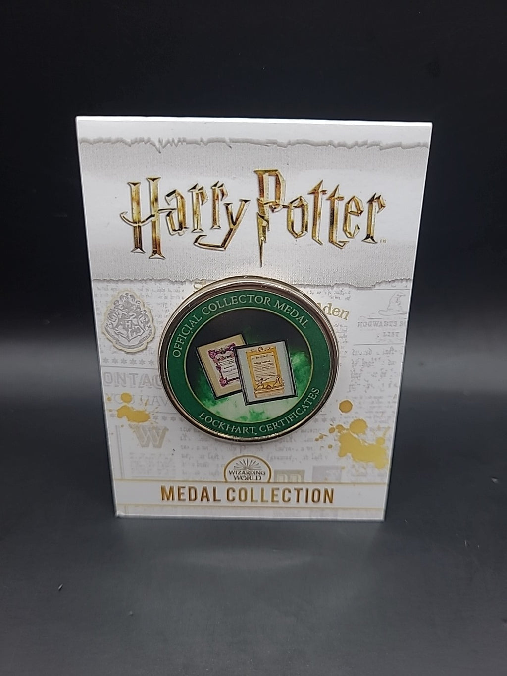 Harry Potter medal collection - Lockhart certificates