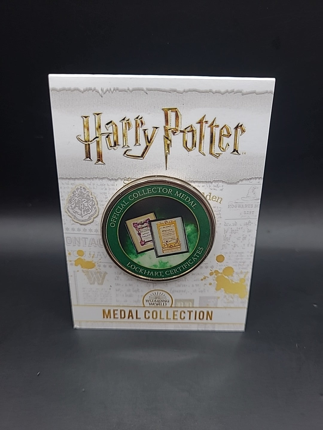 Harry Potter medal collection - Lockhart certificates