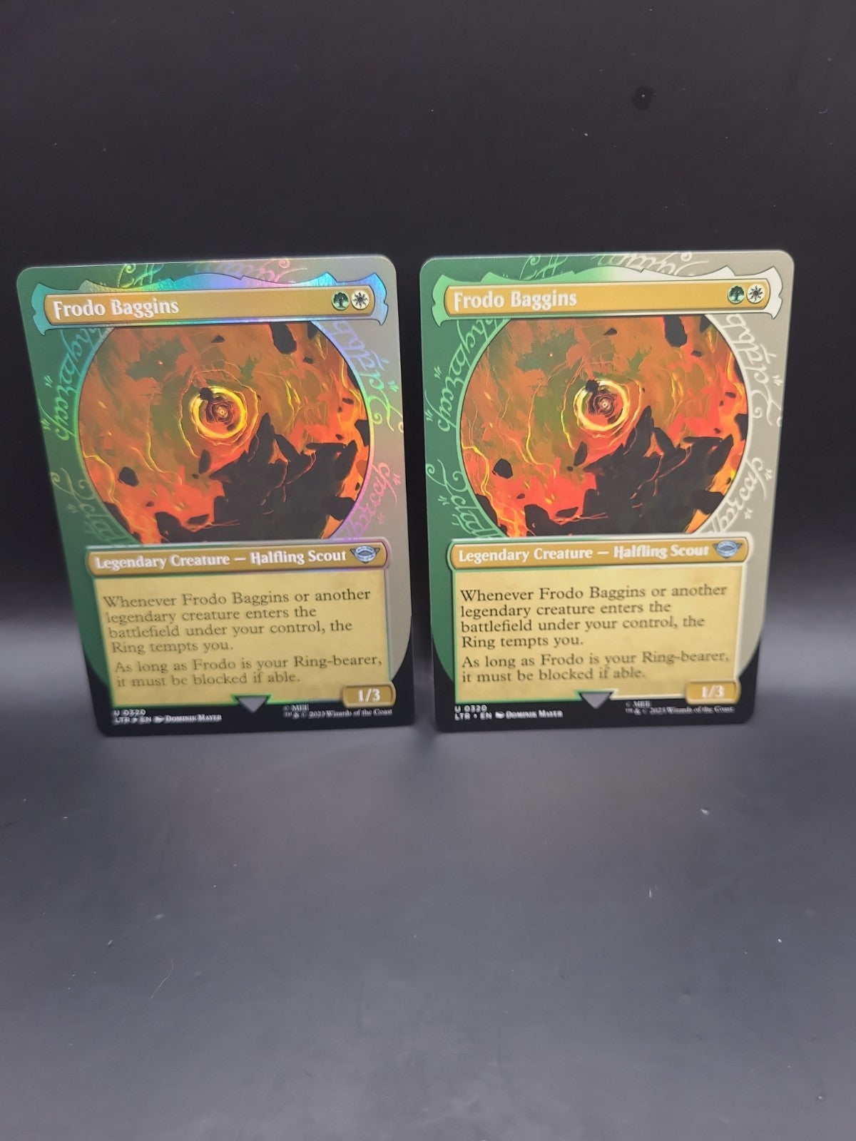 MTG Frodo Baggins (Showcase) 0320 Lord of the Rings M/NM Foil & Regular