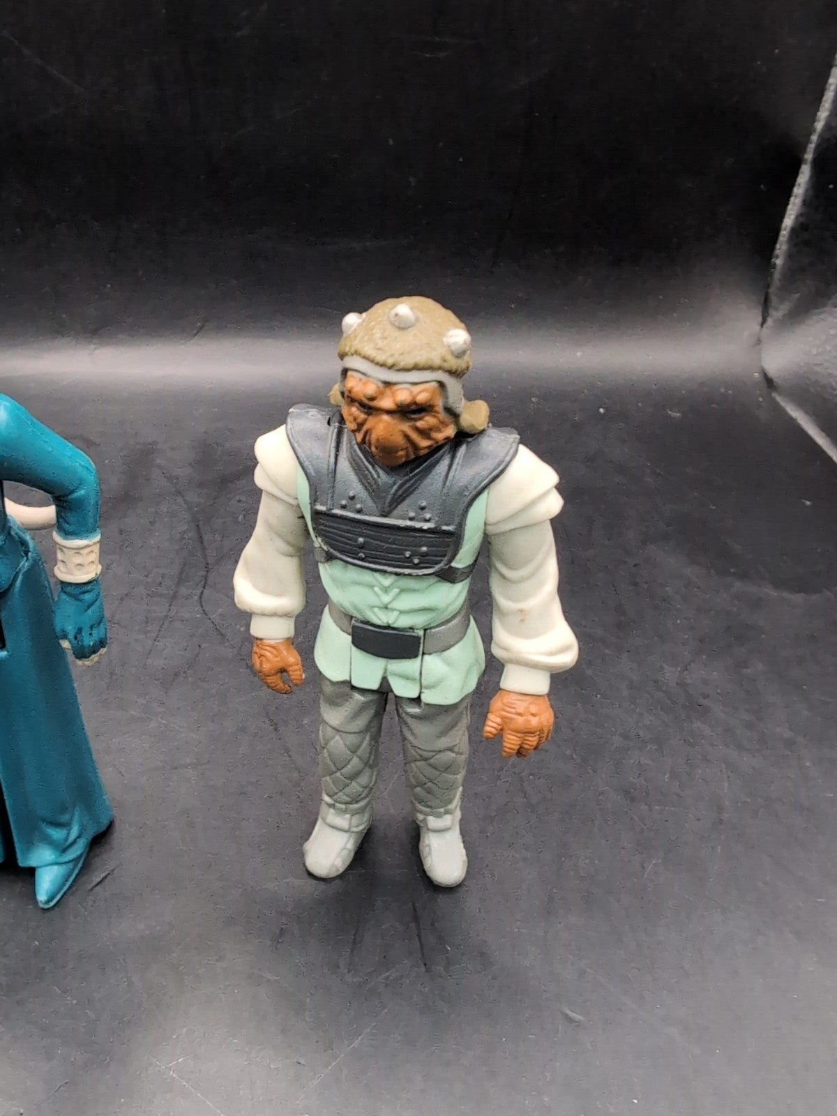 3 X Vintage Kenner Star Wars Figures Chirpa Ewok, Nikto & Bib Fortuna