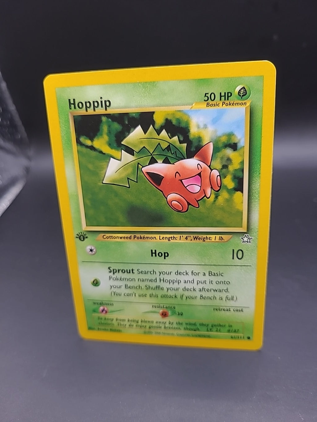 Pokemon Hoppip 61/111 Neo Genesis - 1st Edition - LP