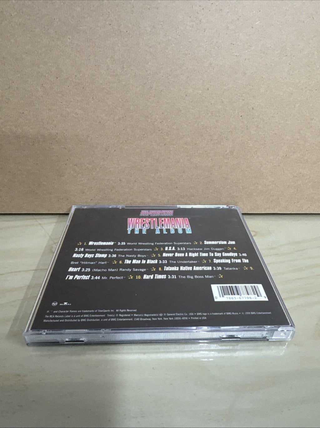 WWF World Wrestling Federation Wrestlemania ~ The Album 1999