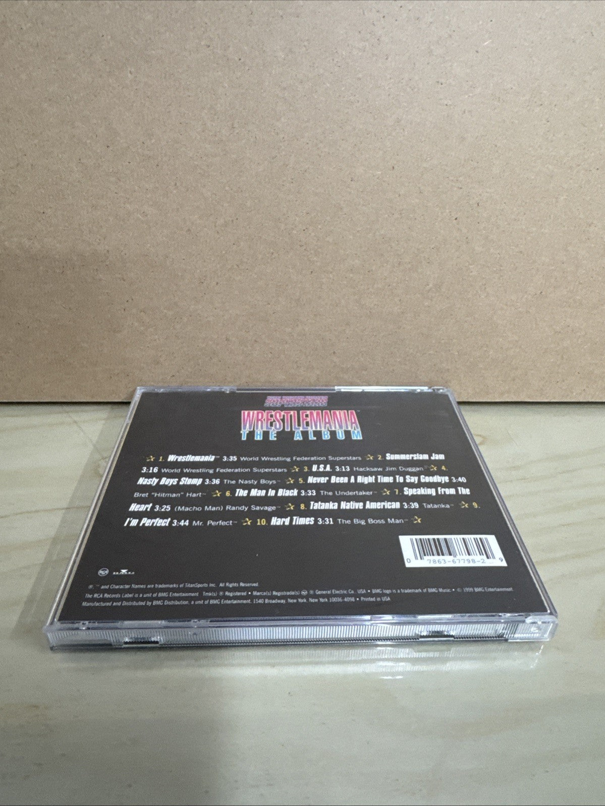 WWF World Wrestling Federation Wrestlemania ~ The Album 1999