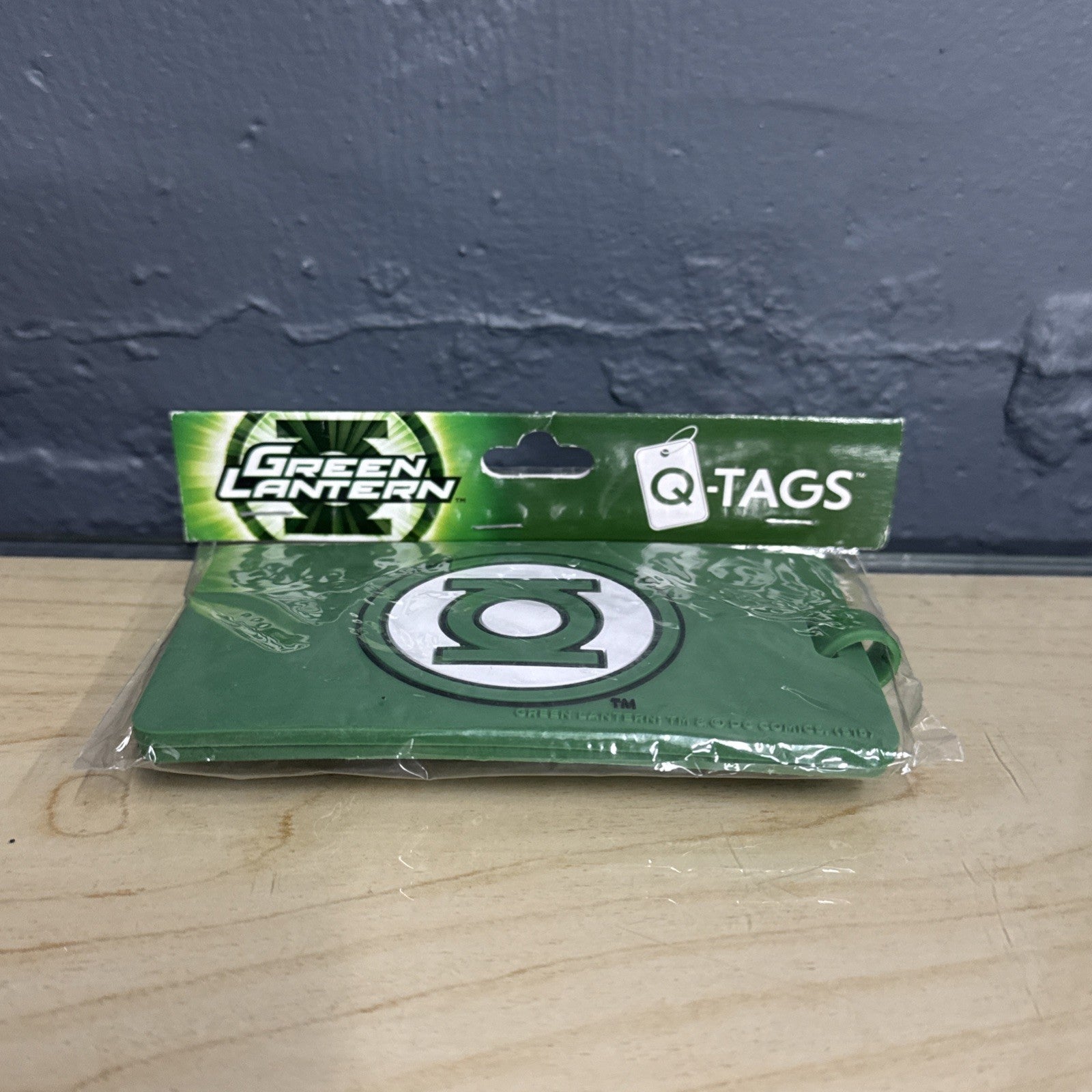 GREEN LANTERN. Luggage Tag. Q-Tags DC Comics Loot Crate Exclusive