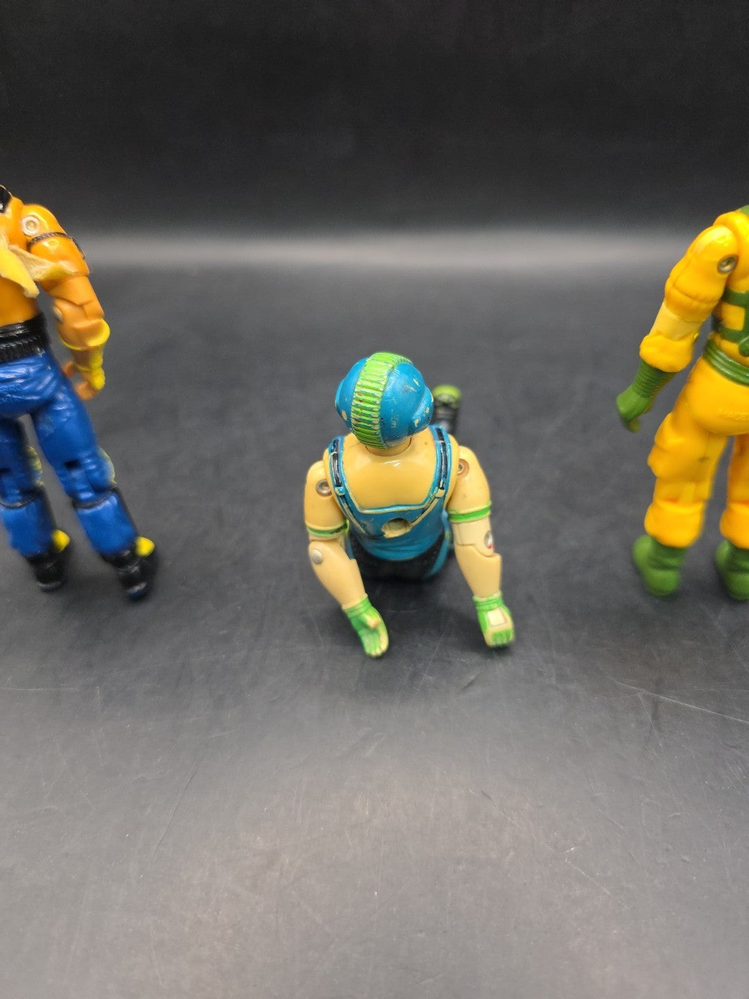 3 X G.I Joe Figures Copperhead, T'jbang & Airtight