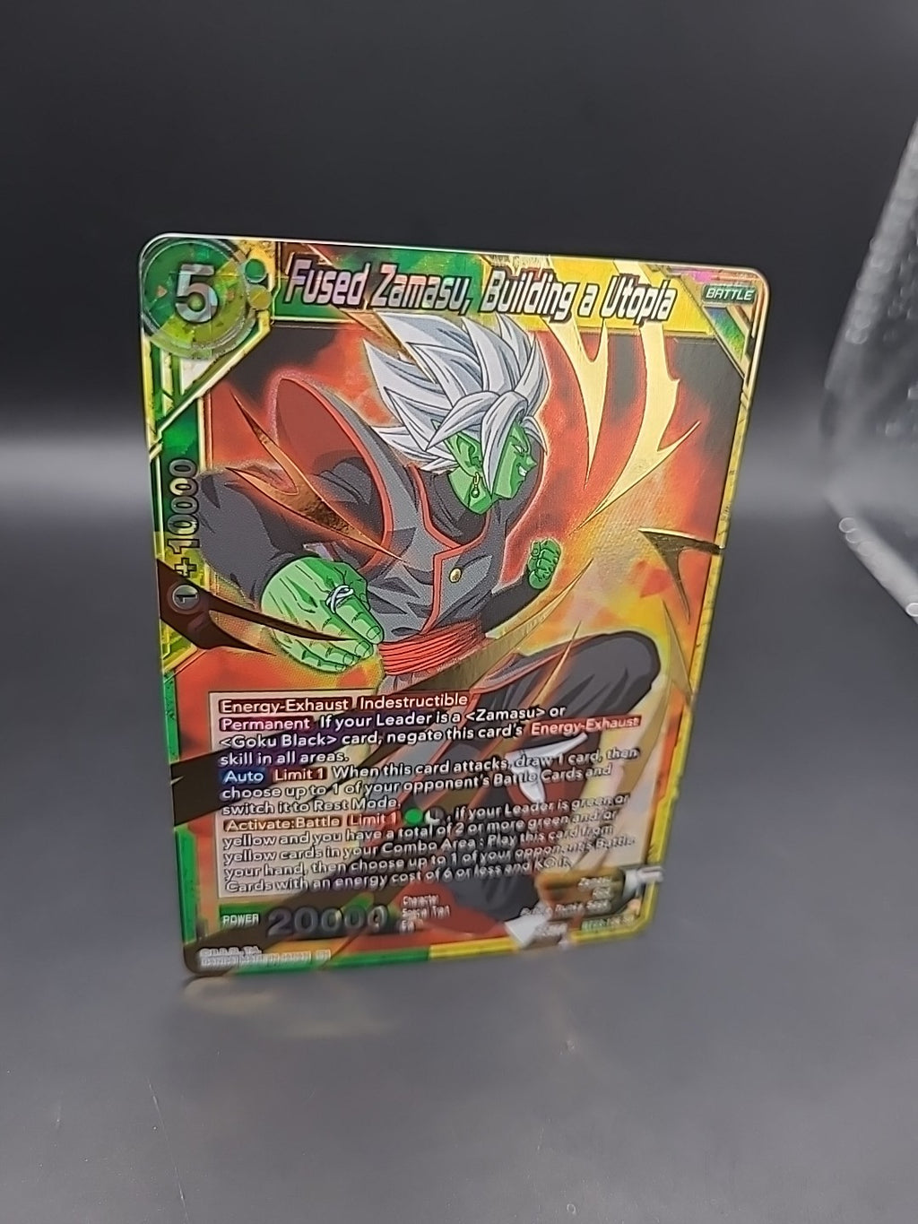 Dragon Ball Super CG | BT23-136 SR Fused Zamasu, Building a Utopia (MINT)