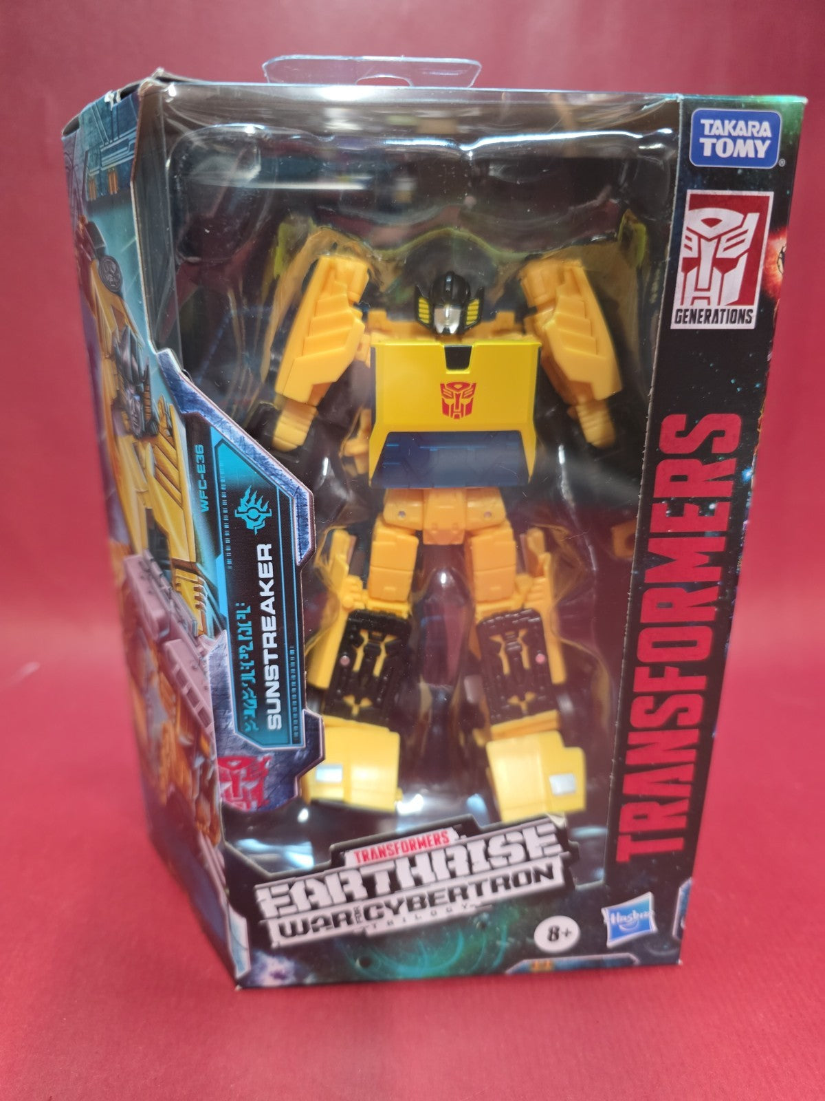 Hasbro Generations Transformers War for Cybertron: Earthrise - Sunstreaker 5.5"