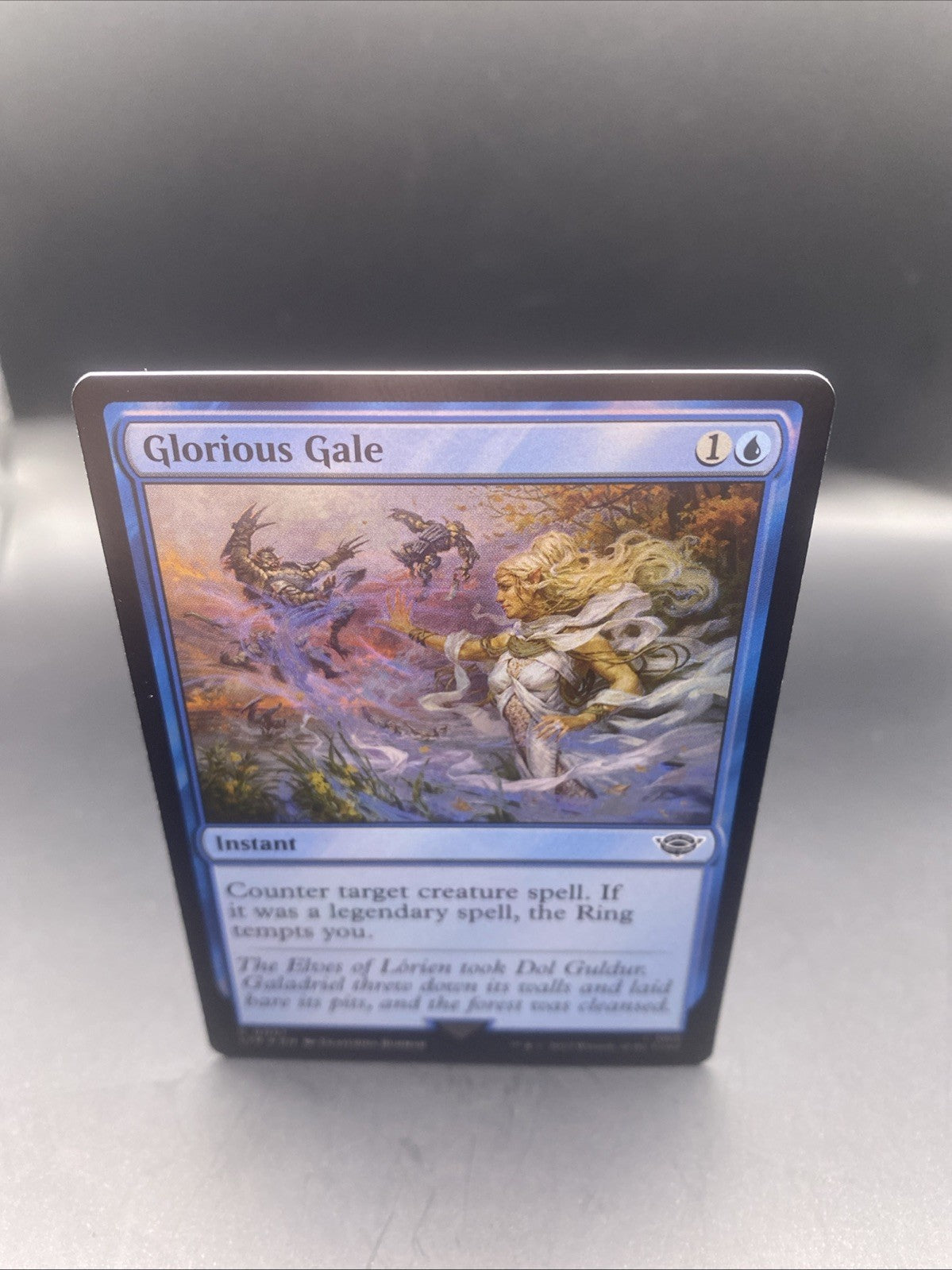 (4x FOIL) GLORIOUS GALE - The Lord of the Rings – MTG Magic the Gathering Card