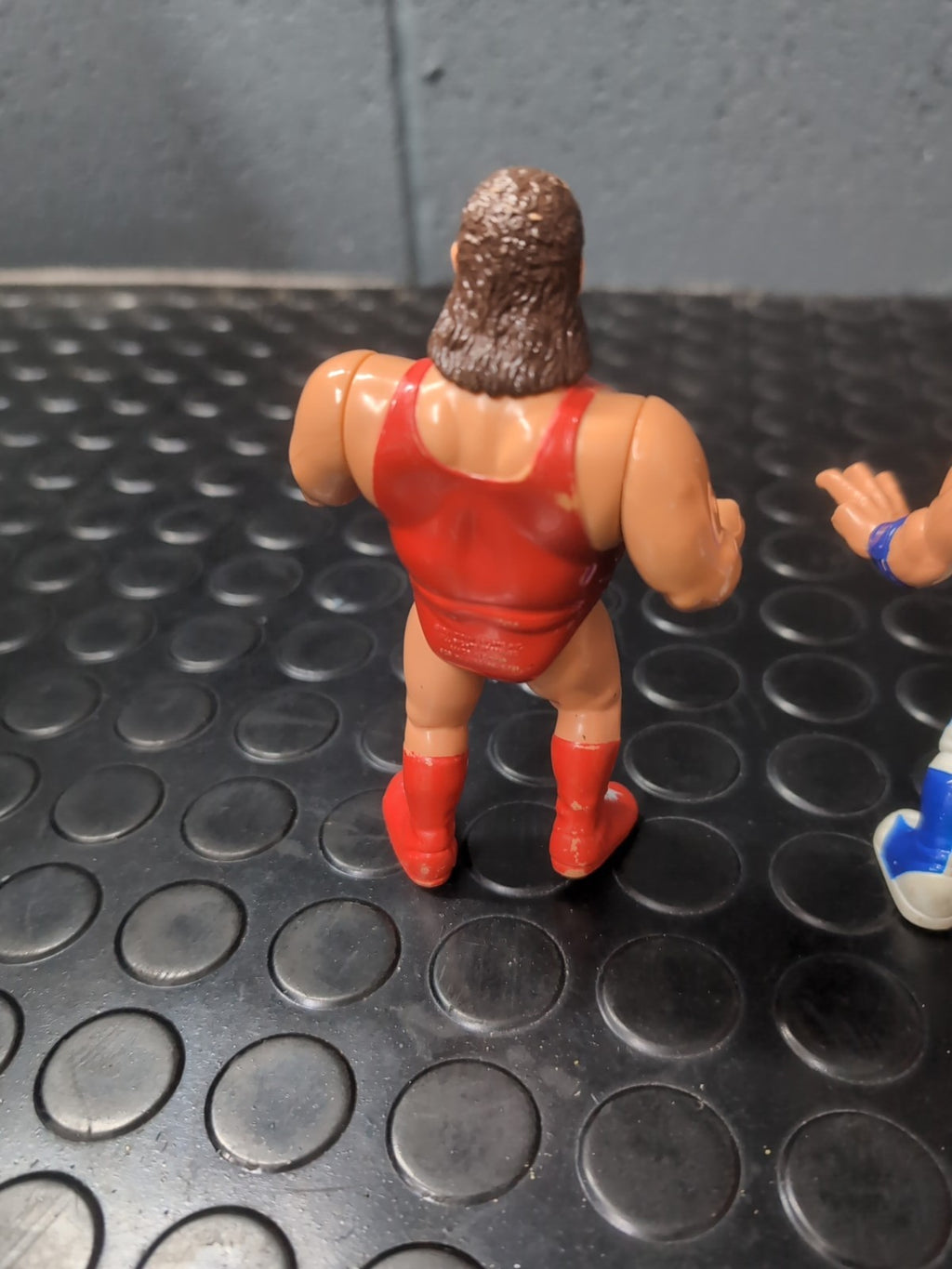 WWF Hasbro Wrestling Figures Typhoon, British Bulldog & Brutus Beefcake
