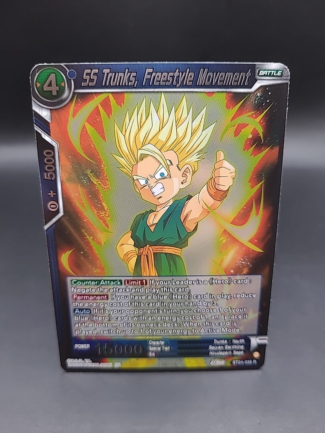 Dragon Ball - TCG - SS Trunks, Freestyle Movement - BT24/035 - R