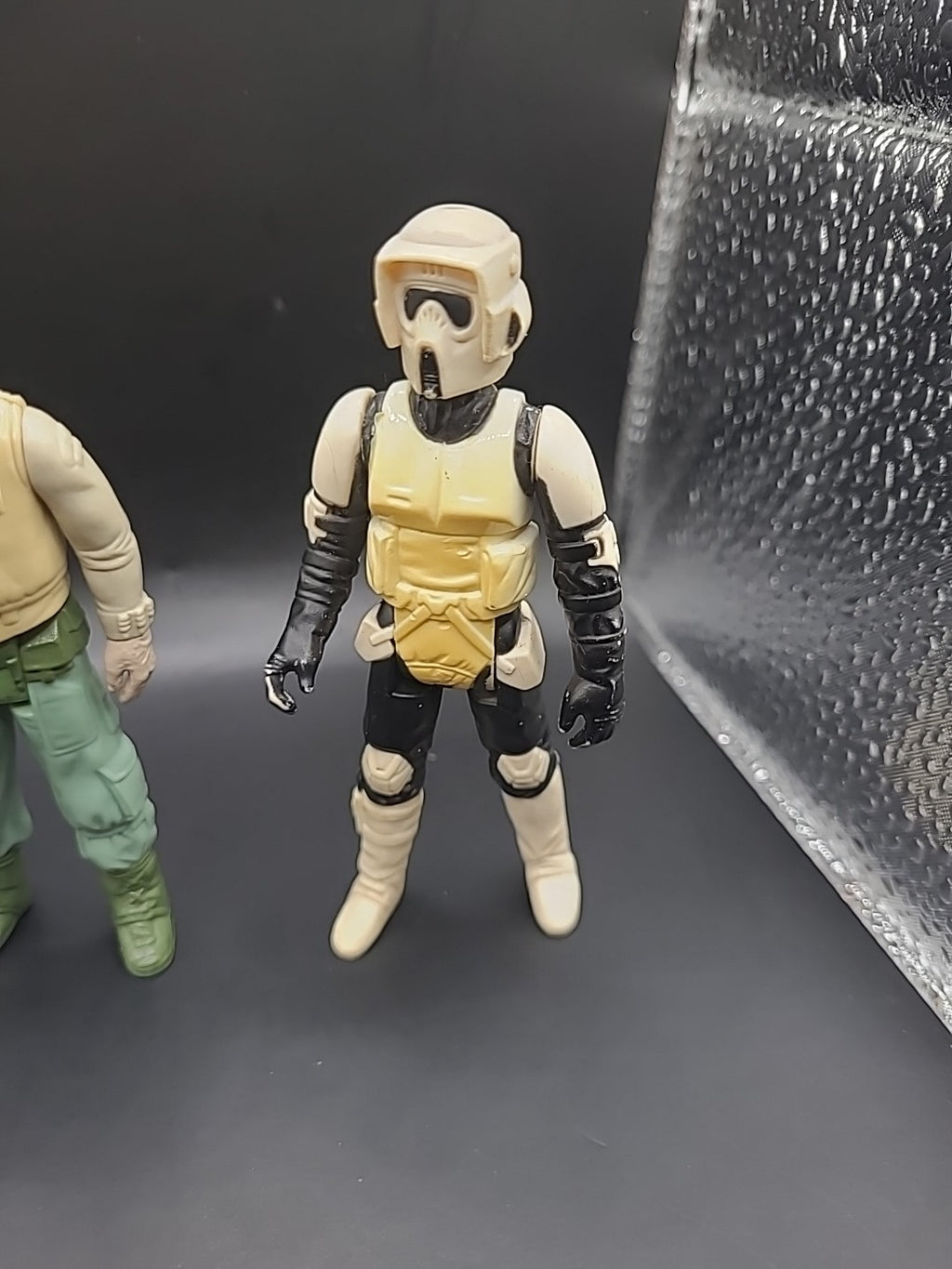 3 X Vintage Kenner Star Wars Figures Ree Yees, Prune Face & Biker Scout Trooper