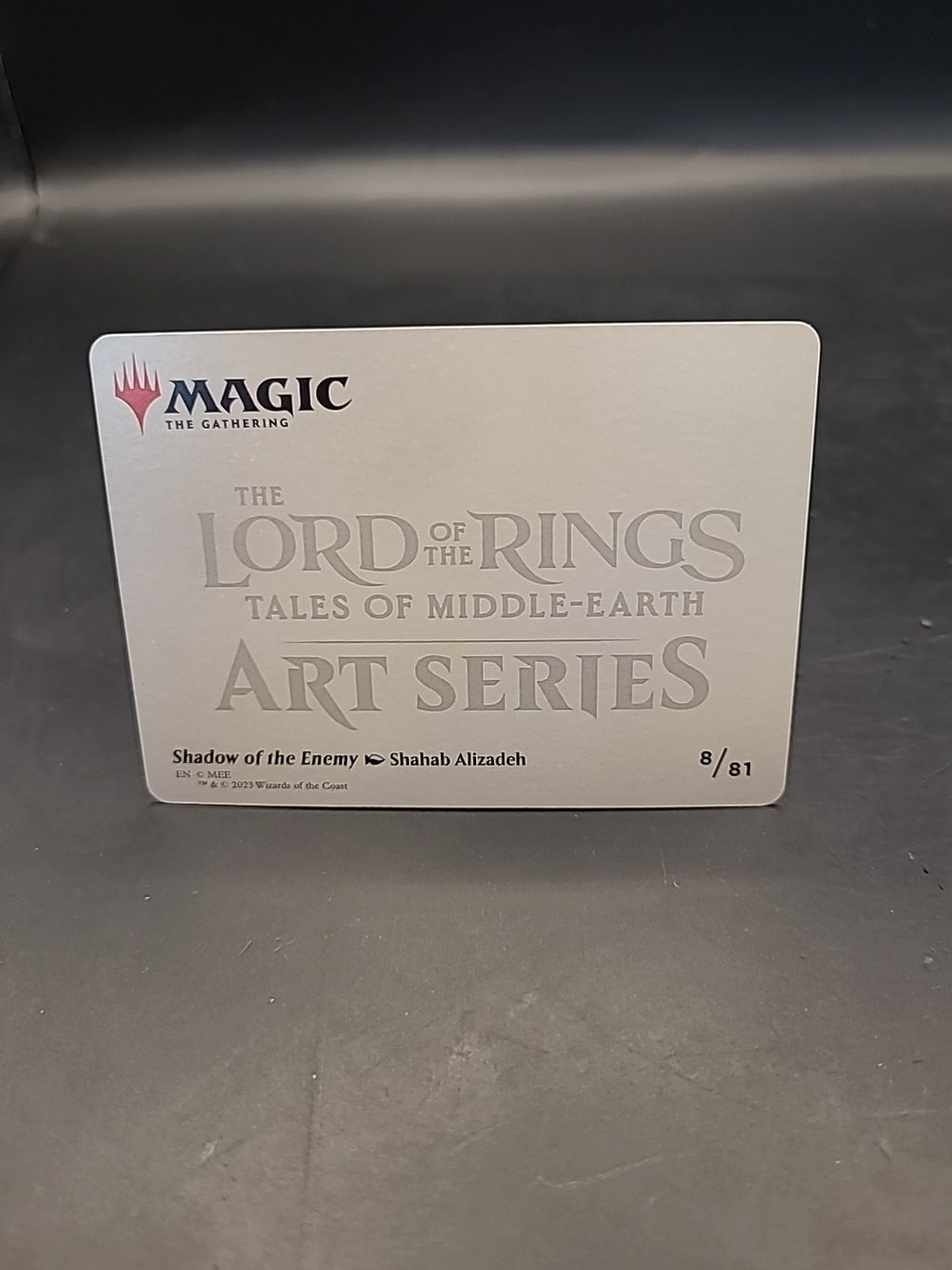 Shadow of the Enemy 8/81 - Magic MTG 2023 Lord of the Rings Art Series NM