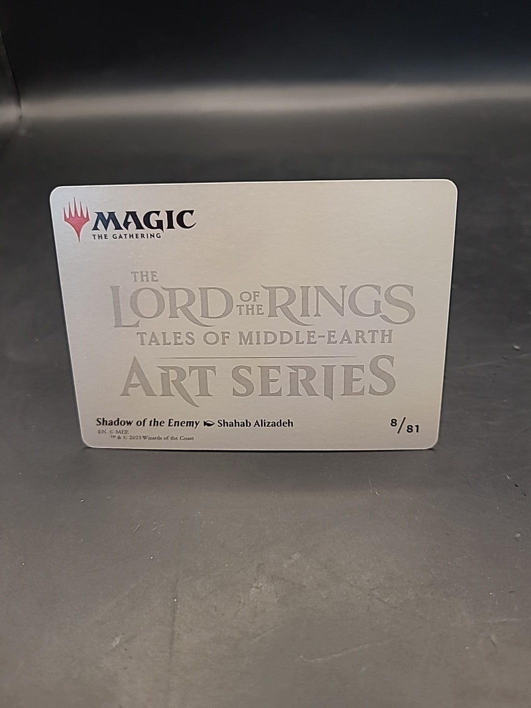 Shadow of the Enemy 8/81 - Magic MTG 2023 Lord of the Rings Art Series NM