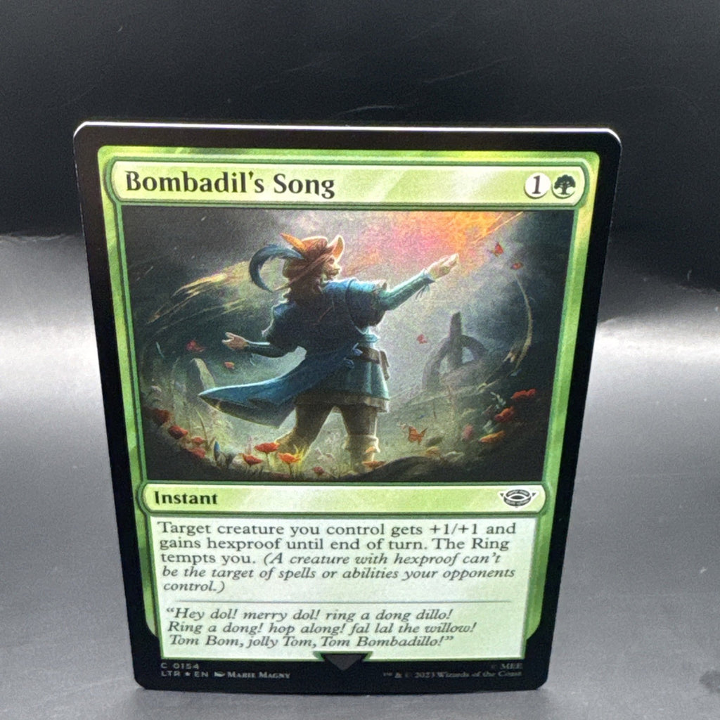 MTG Foil - Bombadil's Song - C0154 + 1 Regular Card