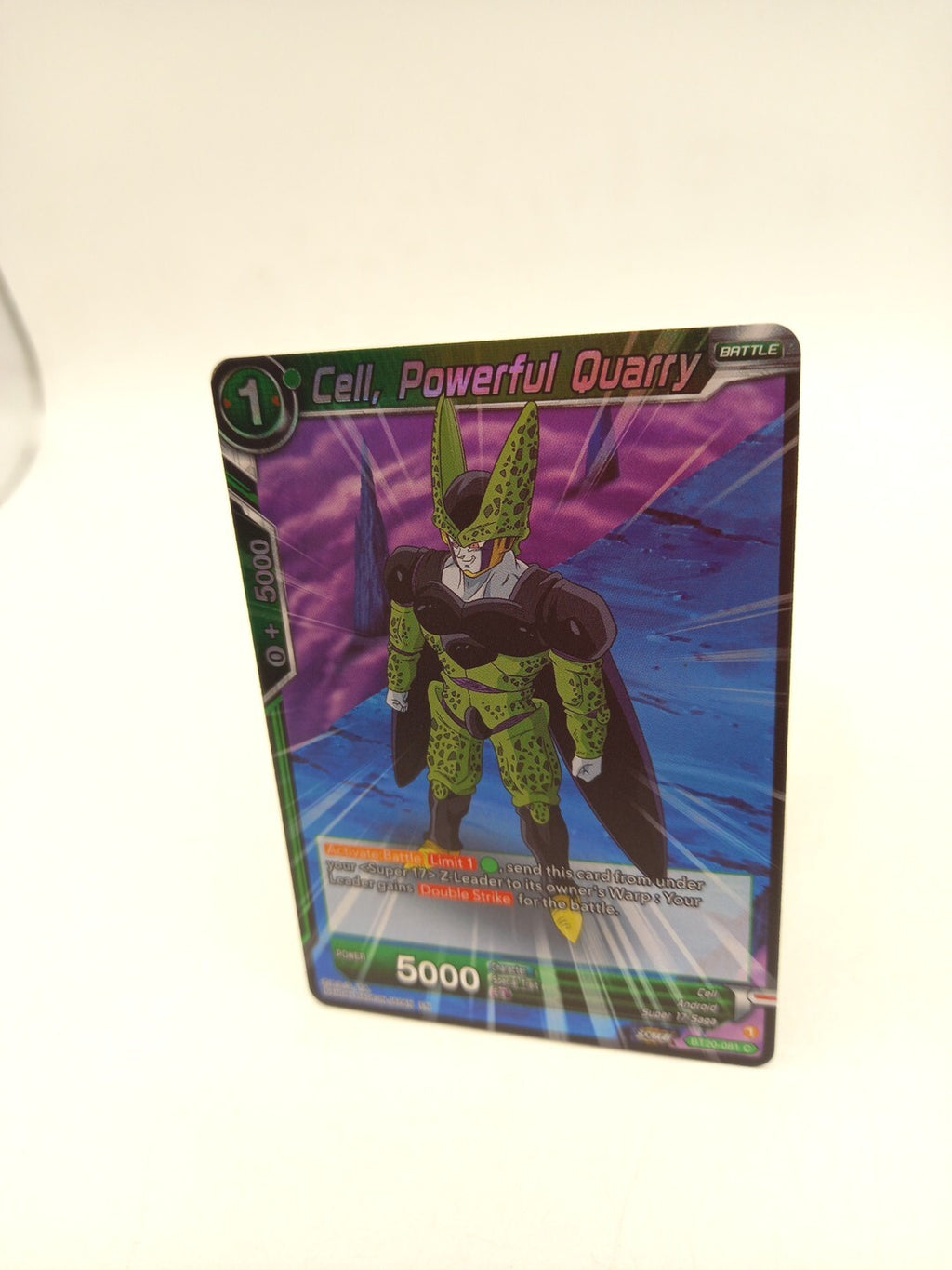 Cell, Powerful Quarry BT20-081 Dragon Ball Super Card