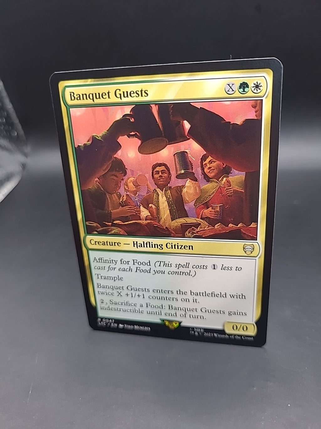 Banquet Guests 0047 Non Foil Rare LOTR Commander MTG Near Mint