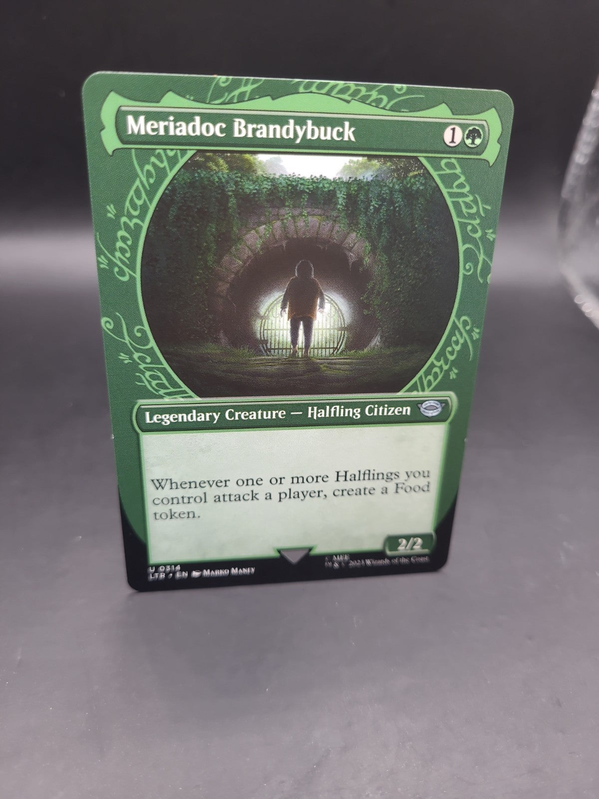X 1 Meriadoc Brandybuck NM-M Regular The Lord of the Rings 314 MTG Magic