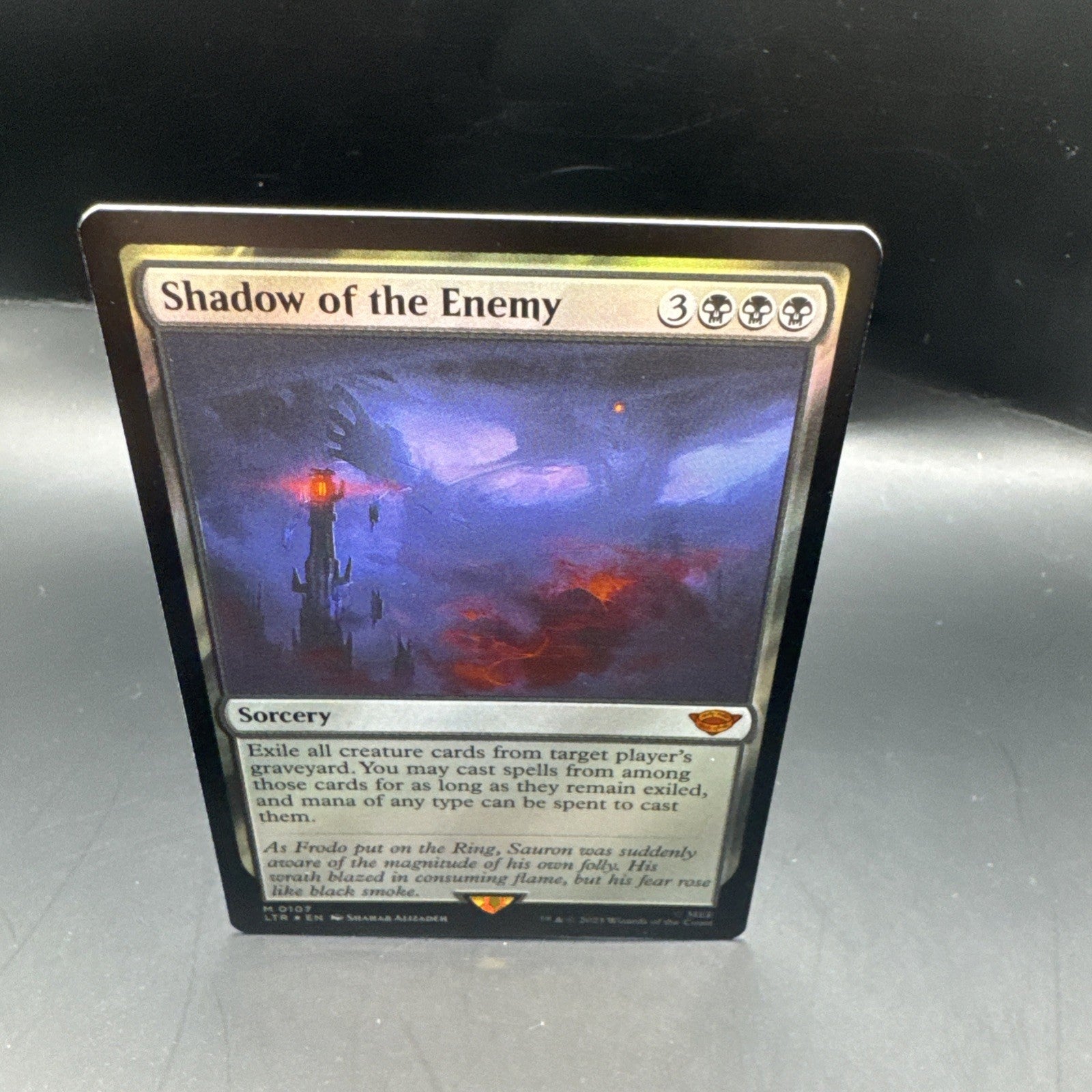 FOIL Shadow of the Enemy - Lord of the Rings - MTG M0107