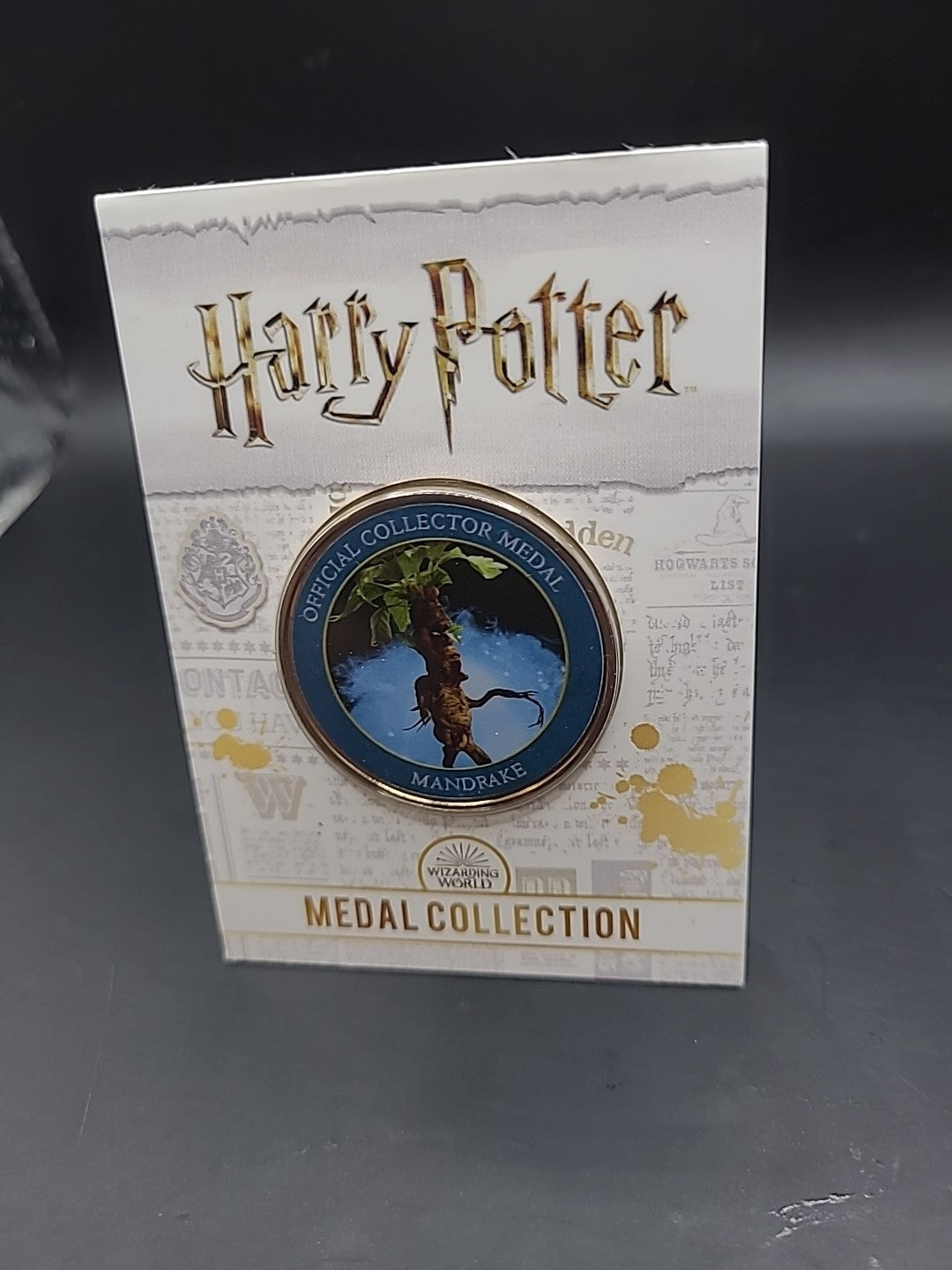 Harry Potter Medal Coin Collection - Magical Creatures - Mandrake
