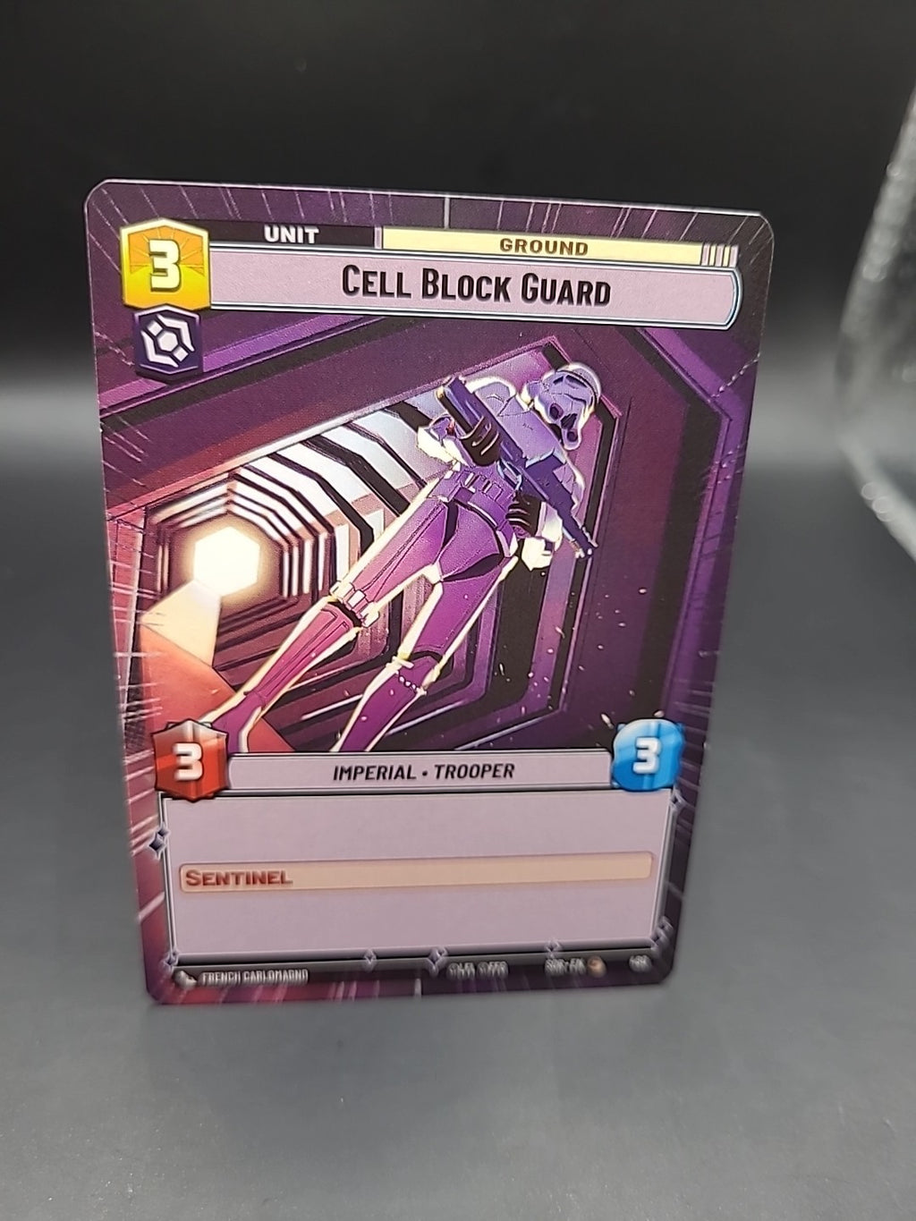 Star Wars Unlimited Regular Hyperspace Card #490 Cell Block Guard