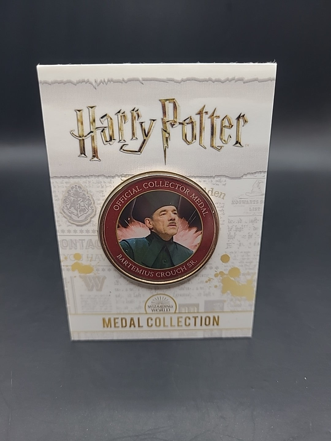 Harry Potter Medal Coin Collection - Characters - Bartemius Crouch Sr