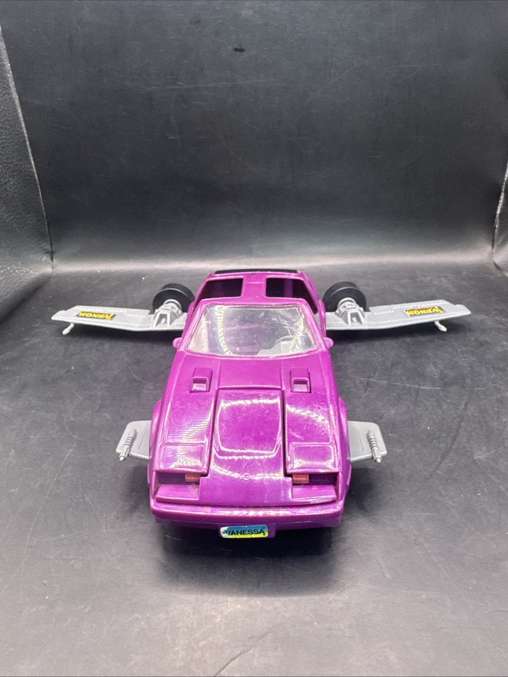 M.A.S.K. Venom Manta Car Purple Jet Vehicle Kenner Mask Toy Vintage 1987