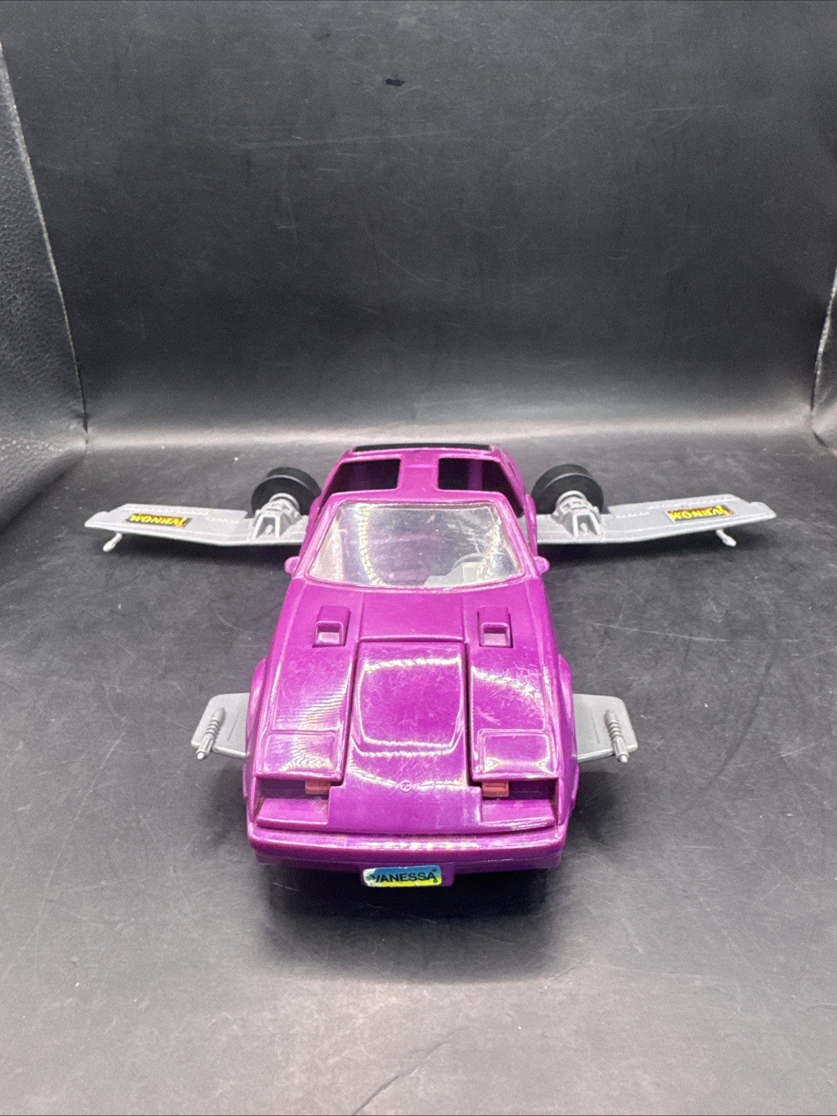 M.A.S.K. Venom Manta Car Purple Jet Vehicle Kenner Mask Toy Vintage 1987